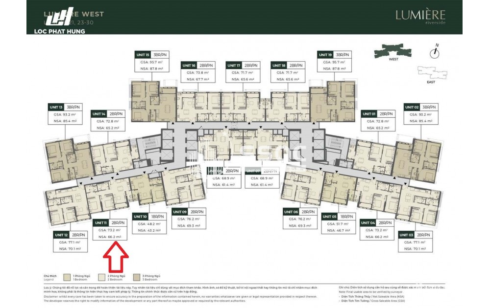BÁN LUMIERE RIVERSIDE, 73M2, FULL NỘI THẤT, SỔ HỒNG, CÓ THỂ THƯƠNG LƯỢNG